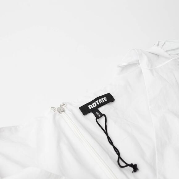 ROTATE Birger Christensen Puff Sleeve Bubble Top - Picture 7 of 14